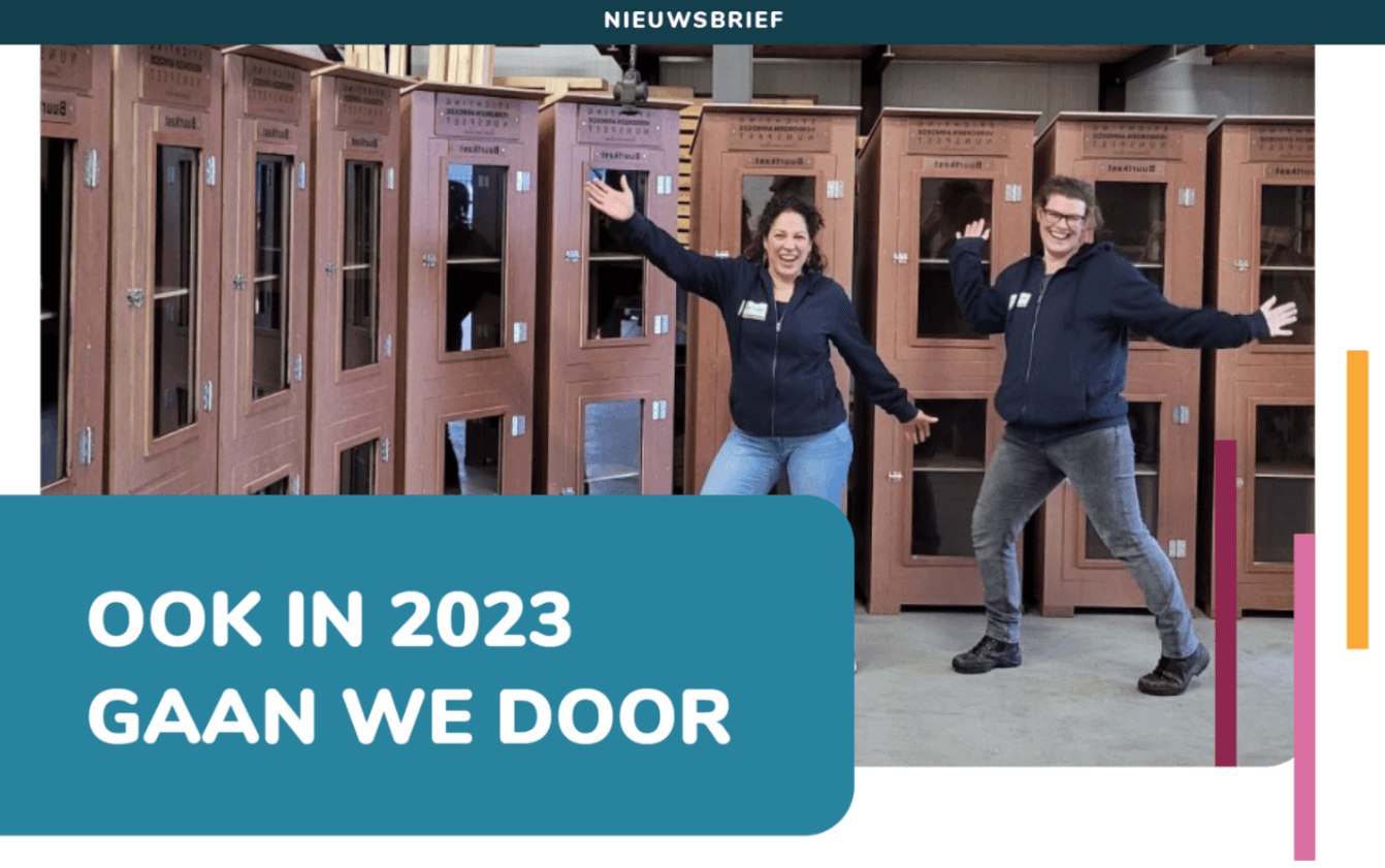 Er staat weer een nieuwe nieuwsbrief online!