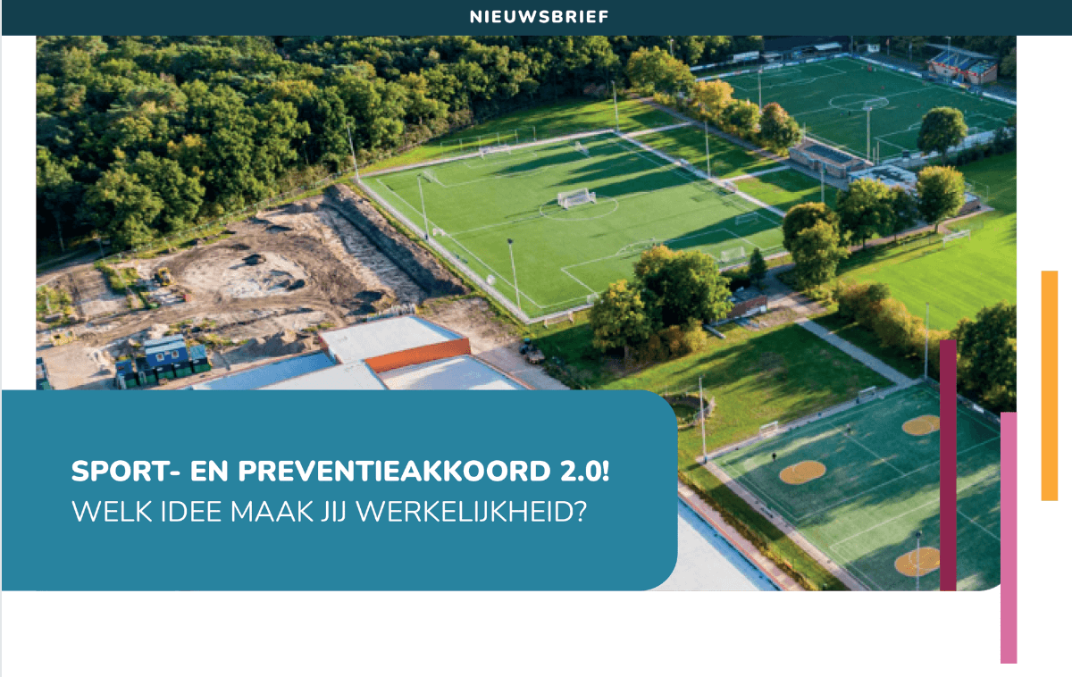 Nieuwsbrief Sport en preventieakkoord 2.0